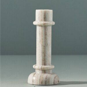Anthropologie Fiona Marble Candlestick Holder - NWT